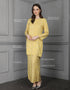 BAJU KURUNG PAHANG MODEN MADELEINE (ROYAL YELLOW)